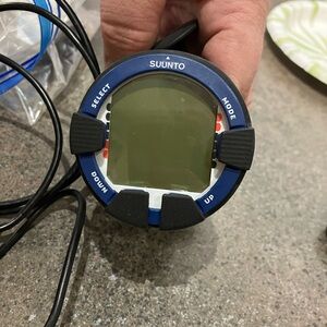 Suunto Blue and Black Dive Computer